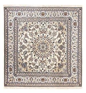 Perzisch tapijt - Nain vierkant  - 200 x 195 cm - beige