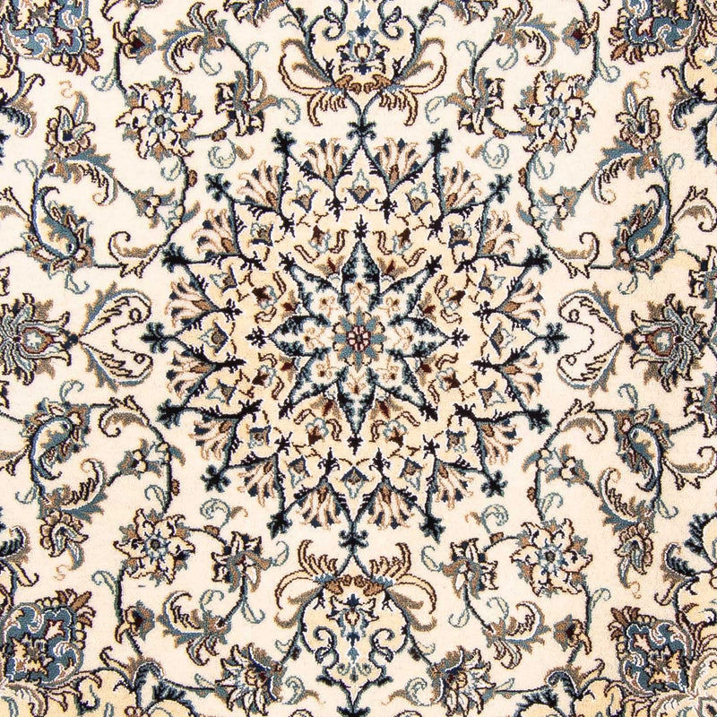 Perzisch tapijt - Nain vierkant  - 200 x 195 cm - beige