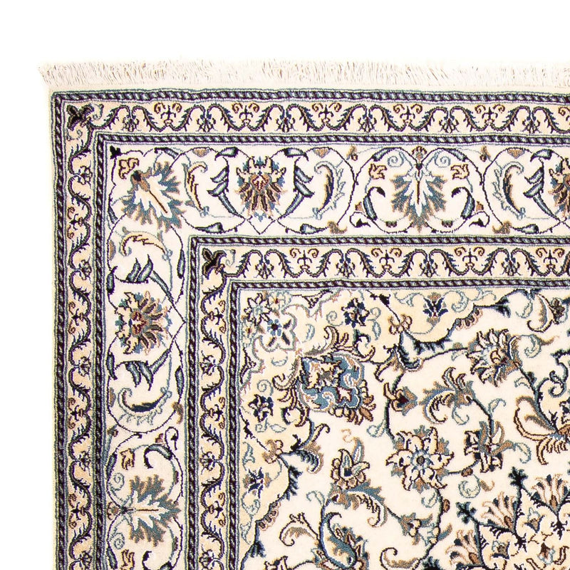 Perzisch tapijt - Nain vierkant  - 200 x 195 cm - beige