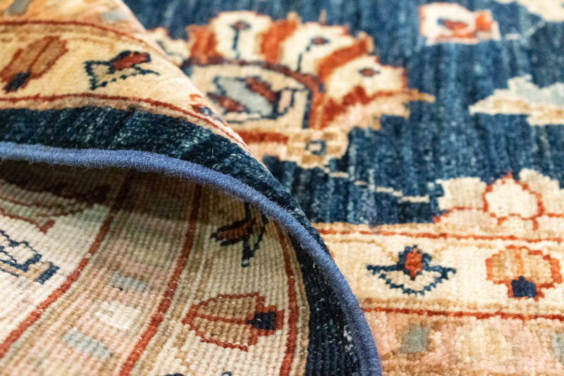 Ziegler tapijt - 258 x 173 cm - blauw