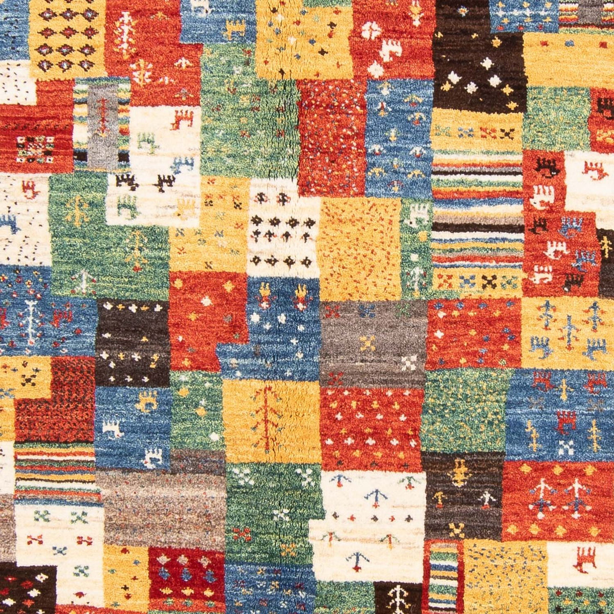 Gabbeh Tapijt - Loribaft Perzisch - 249 x 162 cm - veelkleurig