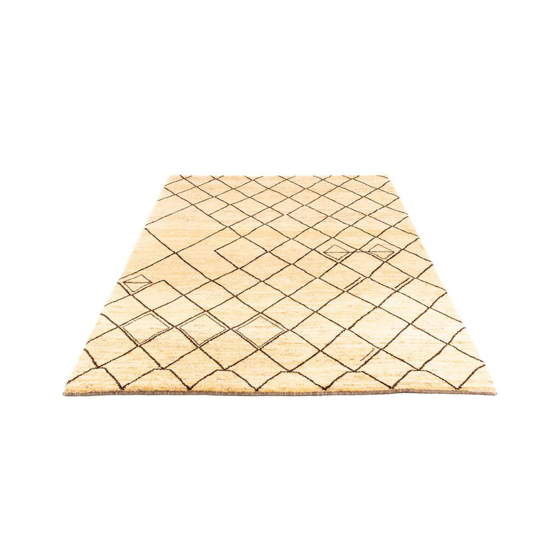 Gabbeh Tapijt - Loribaft Perzisch - 193 x 151 cm - beige