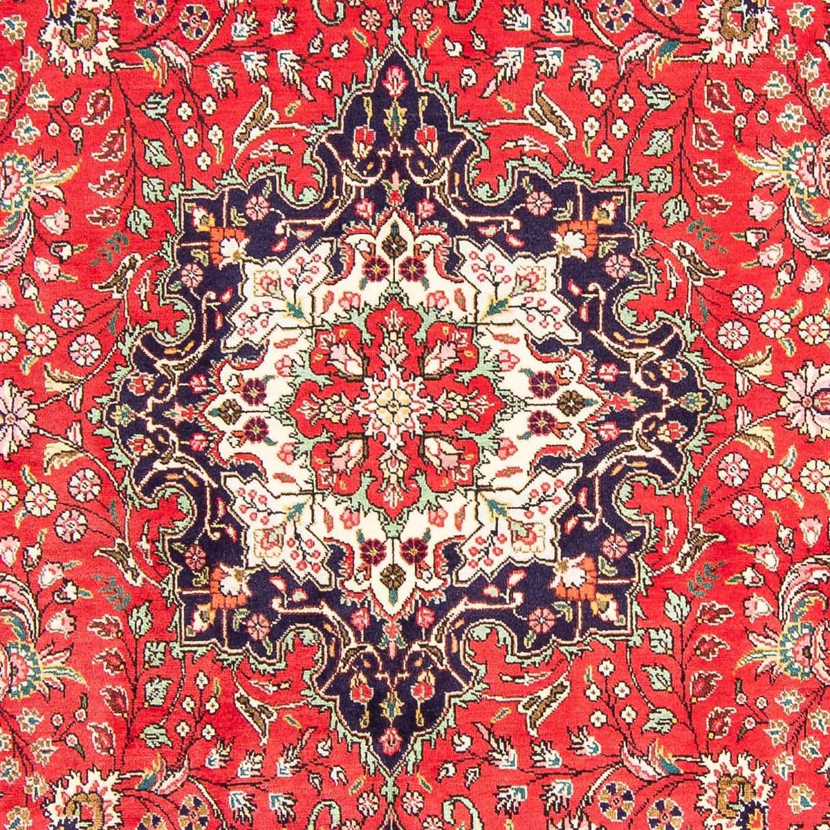 Perzisch tapijt - Tabriz - 309 x 200 cm - rood