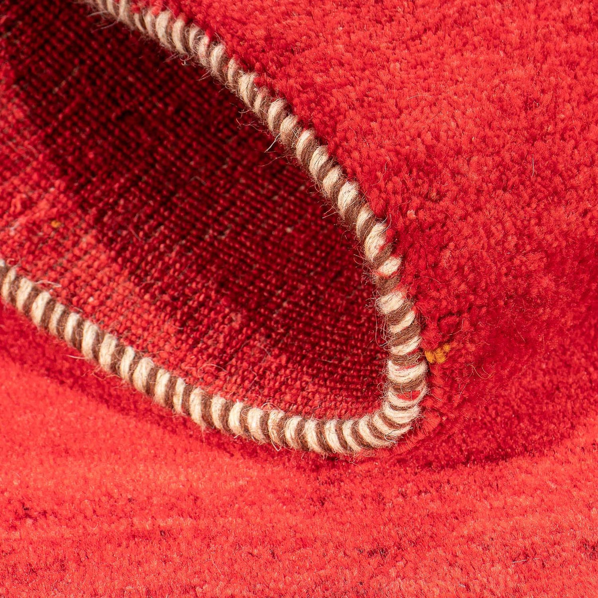 Gabbeh Tapijt - Loribaft Perzisch - 140 x 72 cm - donkerrood