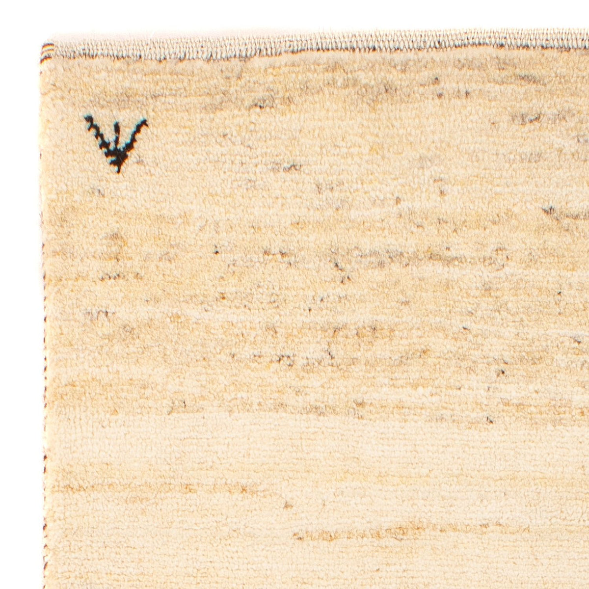 Gabbeh Tapijt - Loribaft Perzisch - 129 x 73 cm - beige