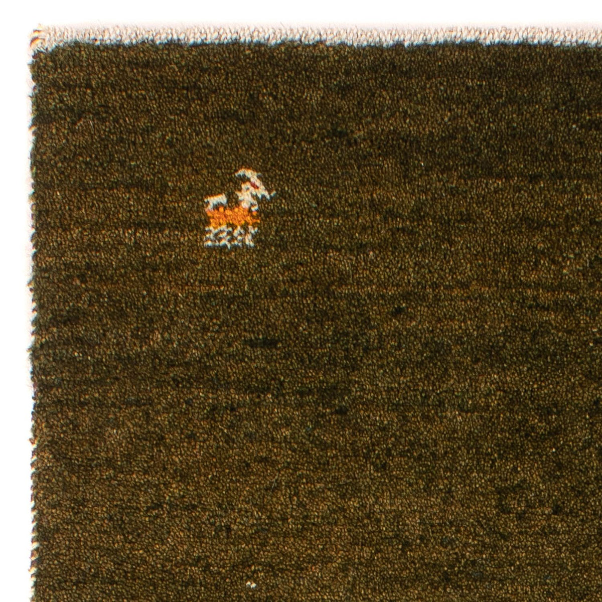 Gabbeh Tapijt - Loribaft Perzisch - 144 x 70 cm - donkerbruin