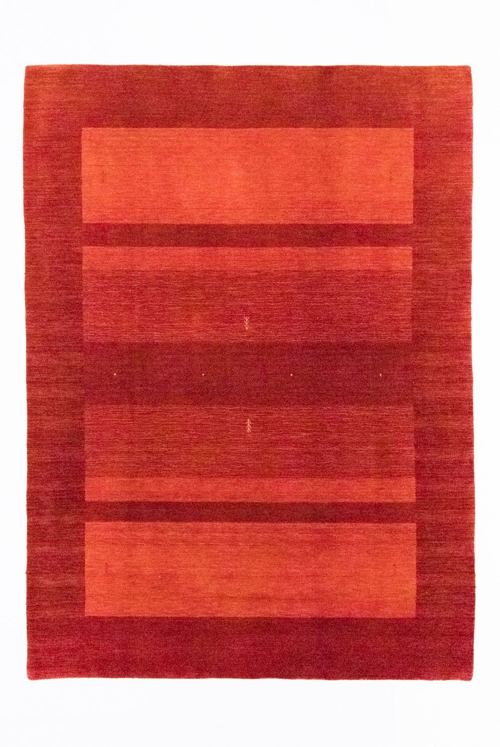 Gabbeh Tapijt - Loribaft Perzisch - 239 x 175 cm - oranje
