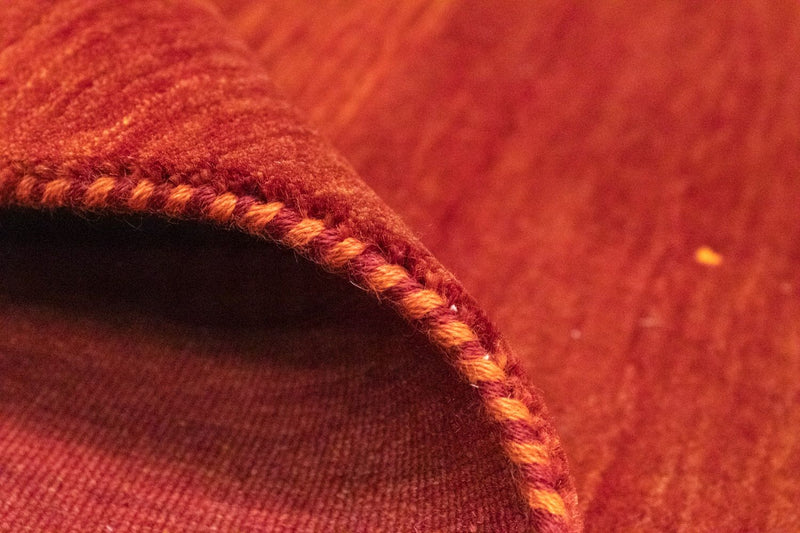 Gabbeh Tapijt - Loribaft Perzisch - 239 x 175 cm - oranje