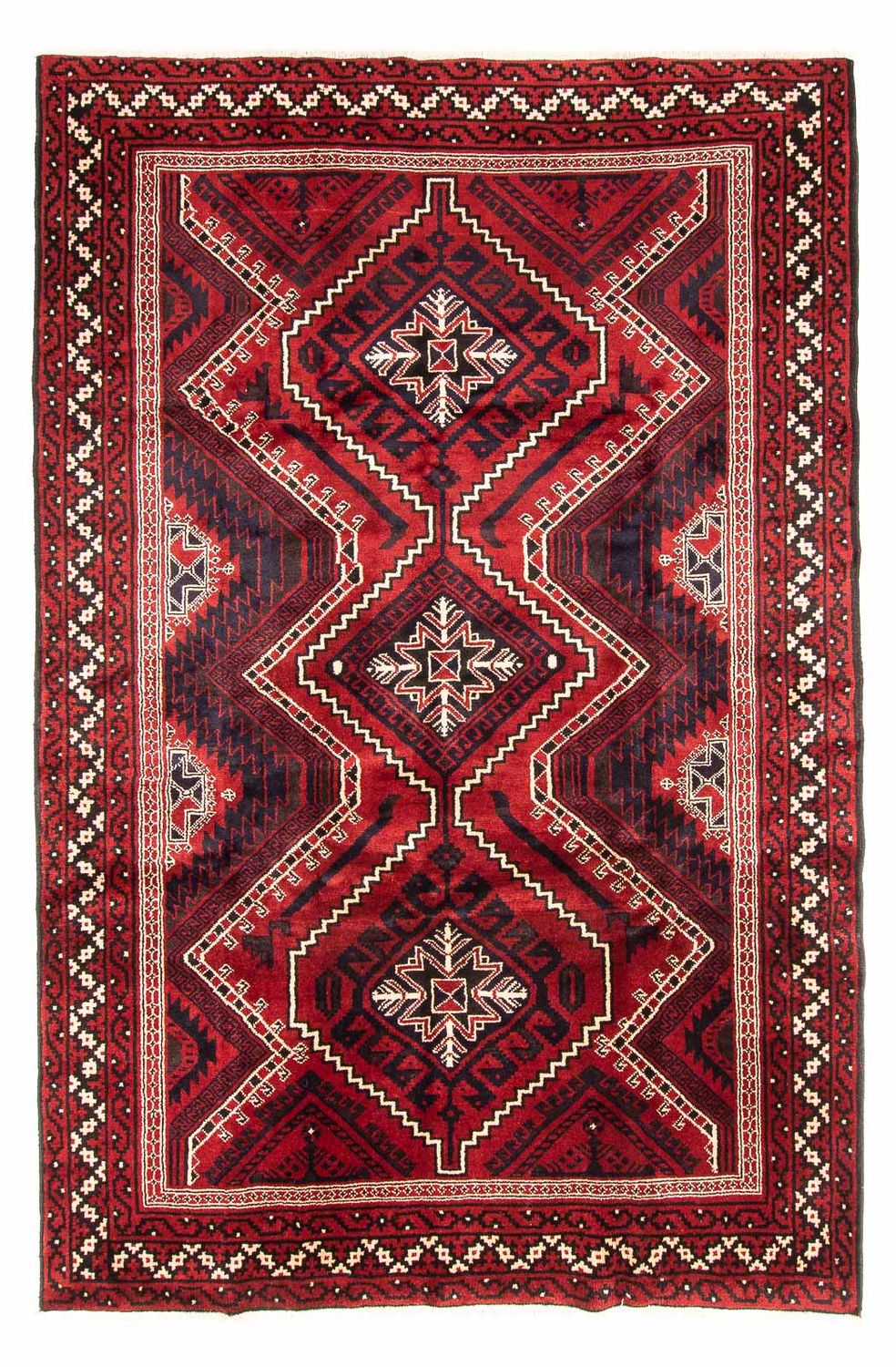 Perzisch Tapijt - Nomadisch - 306 x 235 cm - donkerrood