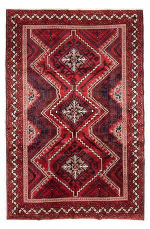 Perzisch Tapijt - Nomadisch - 306 x 235 cm - donkerrood