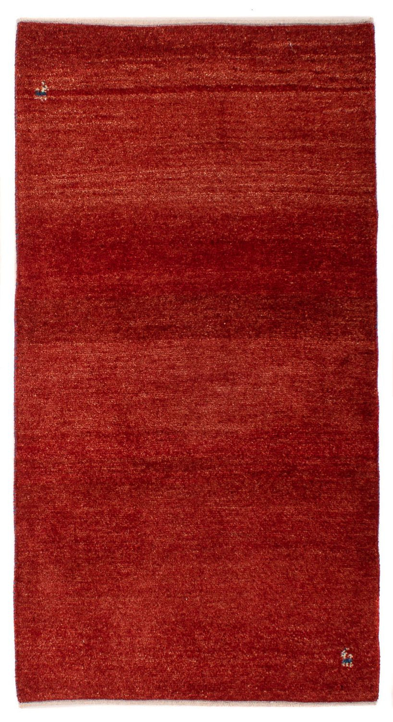 Gabbeh Tapijt - Loribaft Perzisch - 142 x 75 cm - roest