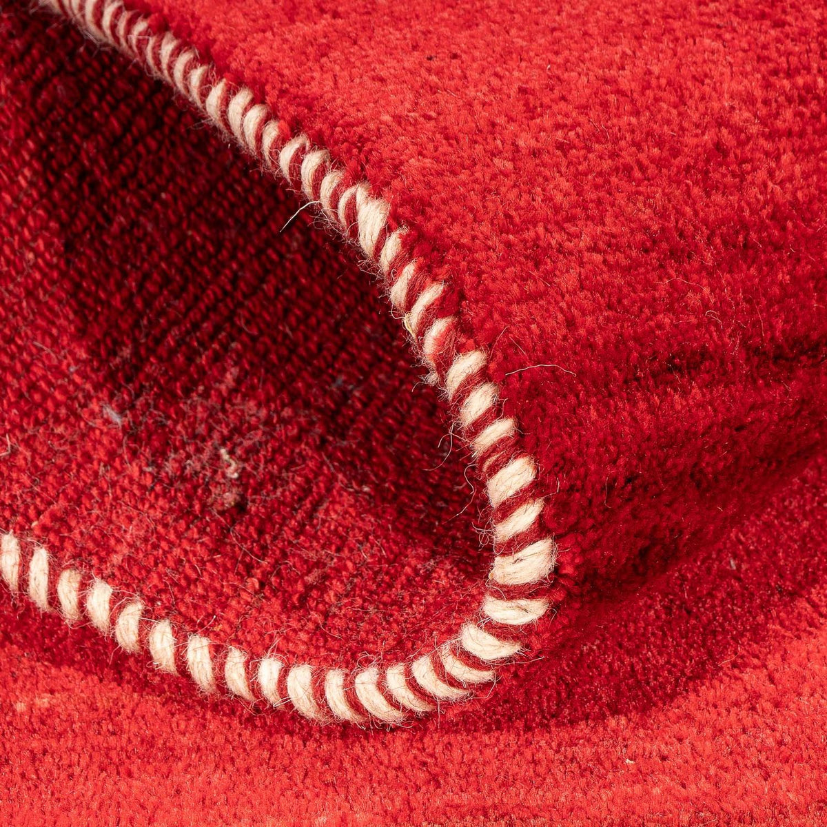 Gabbeh Tapijt - Loribaft Perzisch - 134 x 68 cm - donkerrood