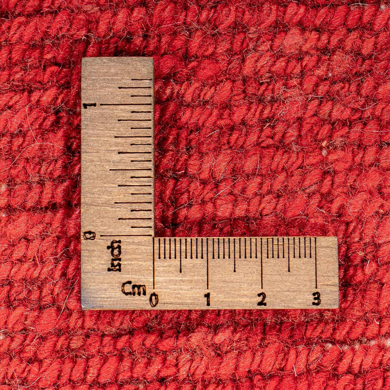 Gabbeh Tapijt - Loribaft Perzisch - 134 x 68 cm - donkerrood