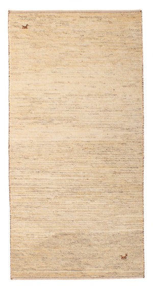 Gabbeh Tapijt - Loribaft Perzisch - 140 x 70 cm - beige