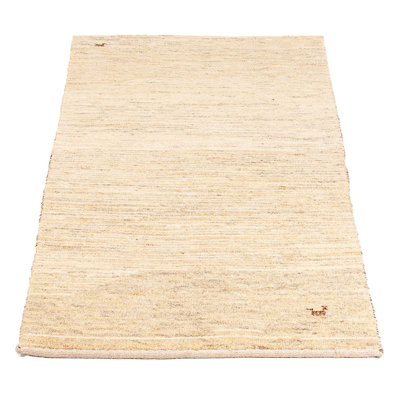 Gabbeh Tapijt - Loribaft Perzisch - 140 x 70 cm - beige