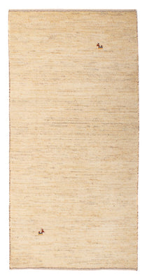 Gabbeh Tapijt - Loribaft Perzisch - 137 x 72 cm - beige