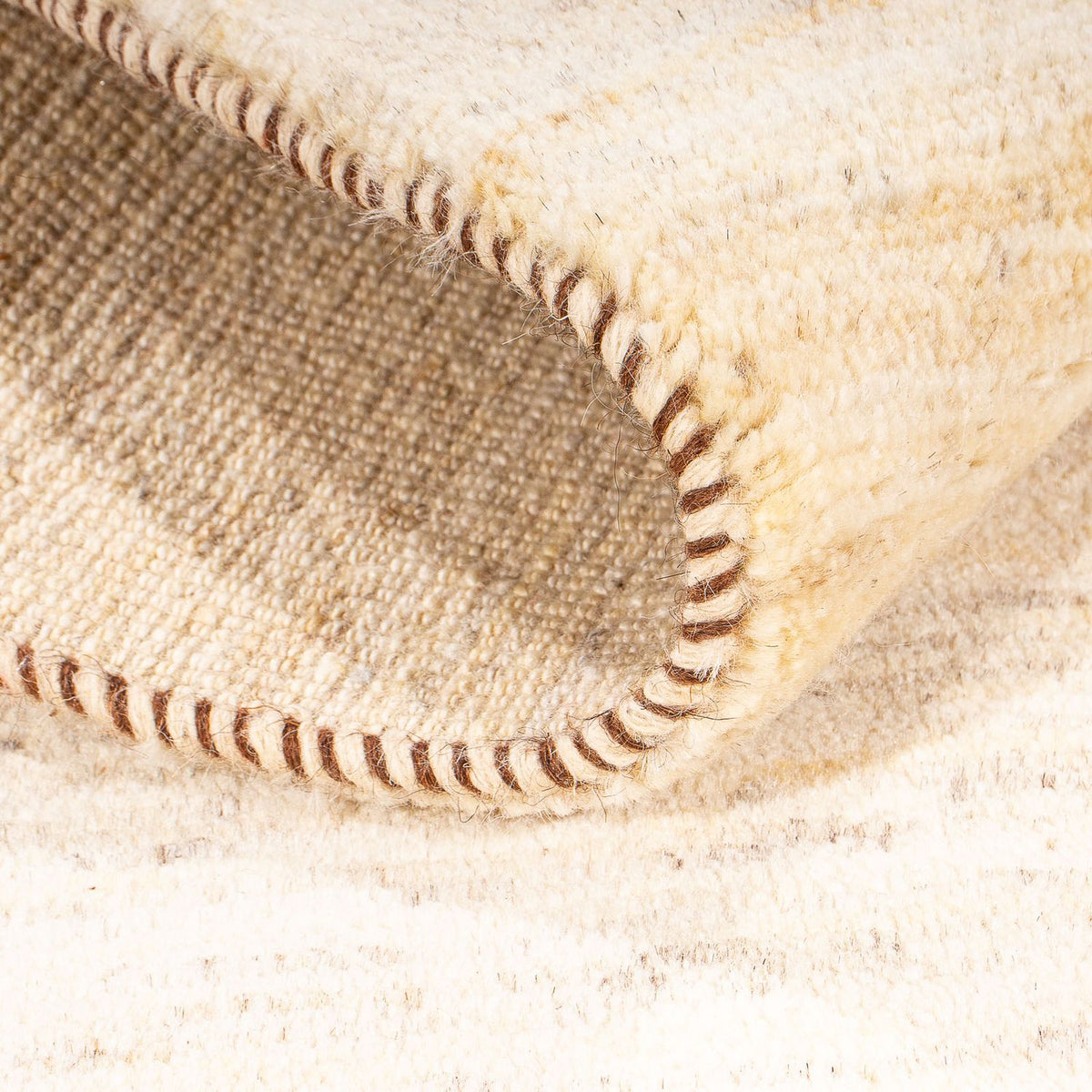 Gabbeh Tapijt - Loribaft Perzisch - 137 x 72 cm - beige