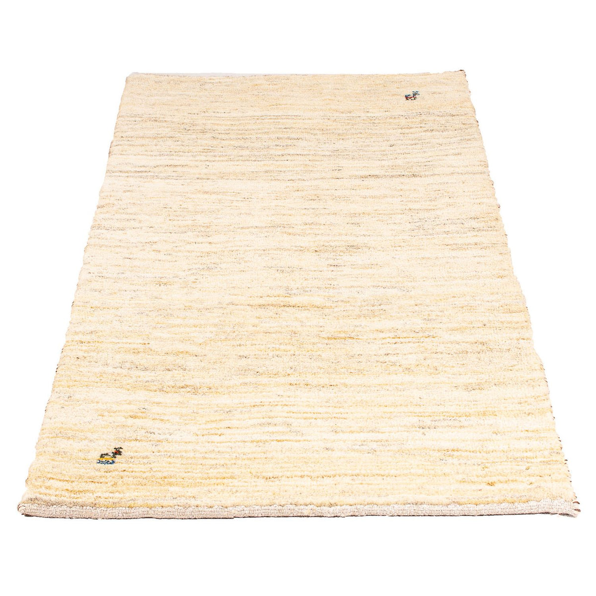 Gabbeh Tapijt - Loribaft Perzisch - 137 x 72 cm - beige