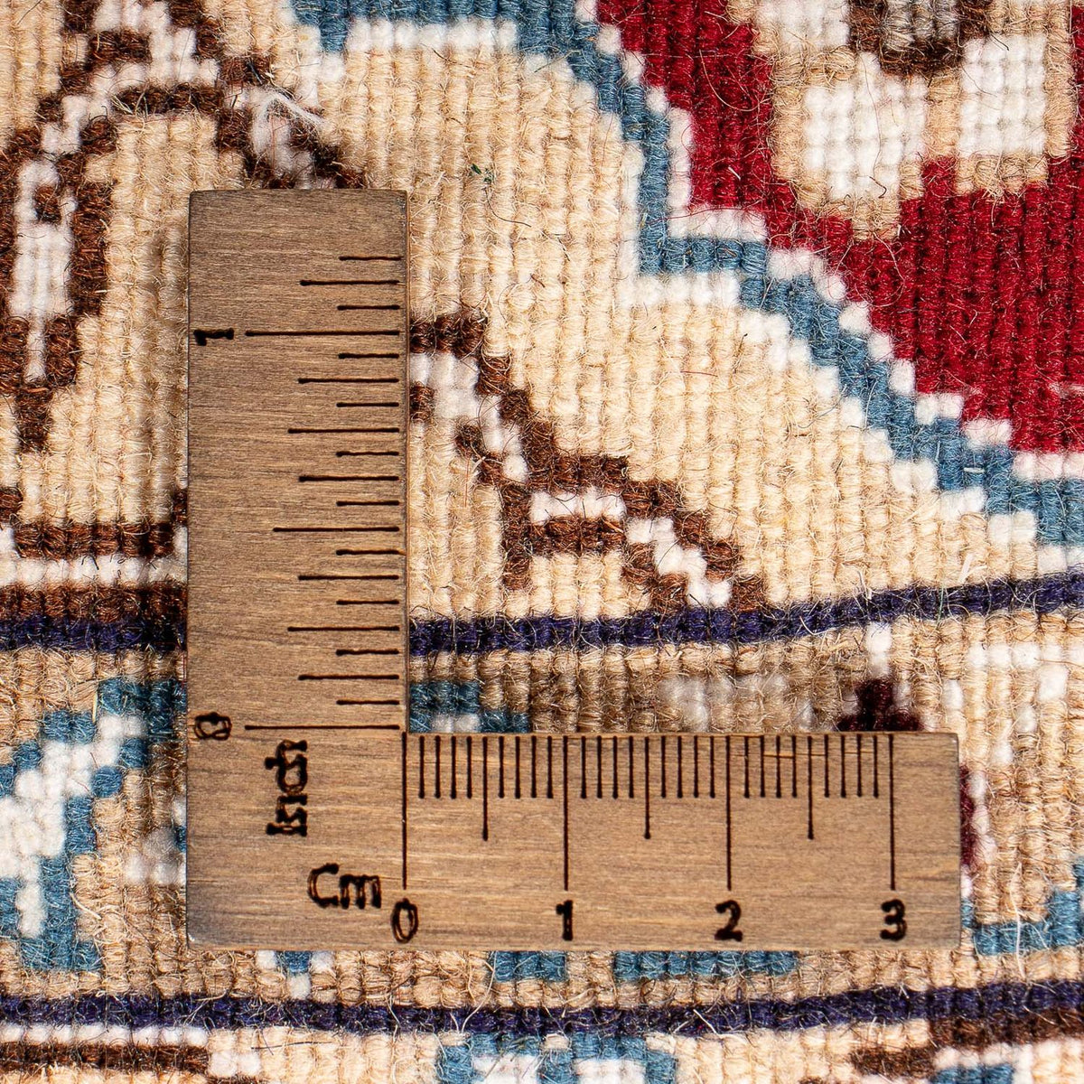 Perzisch tapijt - Nain - Koninklijk - 152 x 100 cm - donkerrood