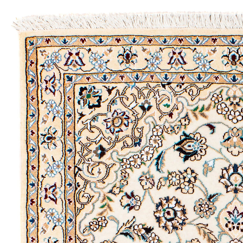 Perzisch tapijt - Nain - Koninklijk - 150 x 100 cm - beige
