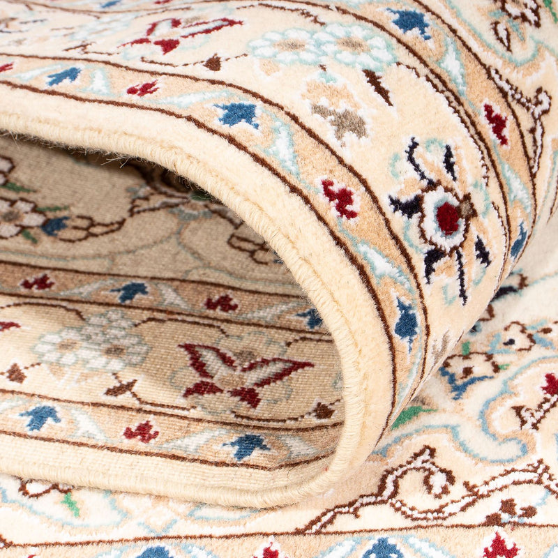 Perzisch tapijt - Nain - Koninklijk - 150 x 100 cm - beige