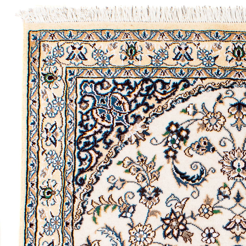 Perzisch tapijt - Nain - Koninklijk - 150 x 97 cm - beige