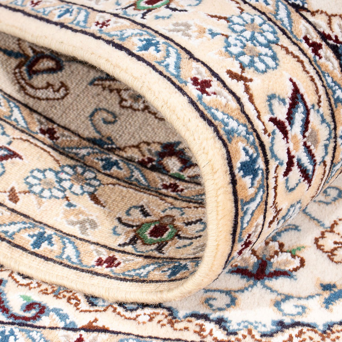 Perzisch tapijt - Nain - Koninklijk - 150 x 97 cm - beige