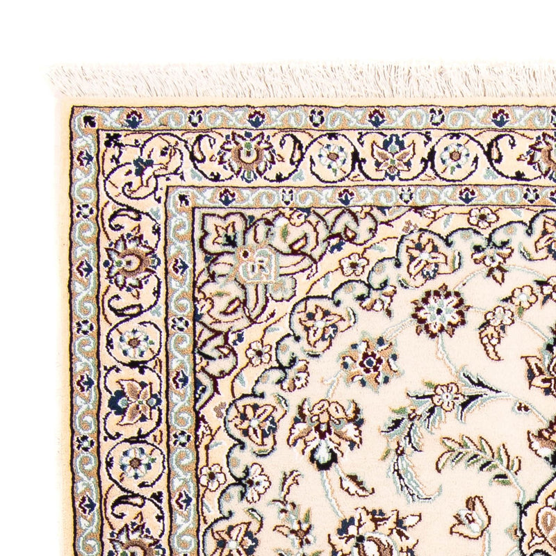 Perzisch tapijt - Nain - Koninklijk - 175 x 113 cm - beige