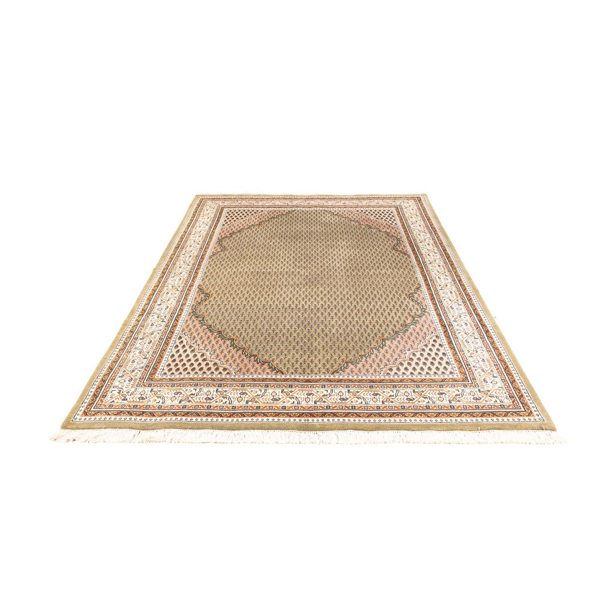 Oosters tapijt - Mir - Indus - 238 x 176 cm - licht beige