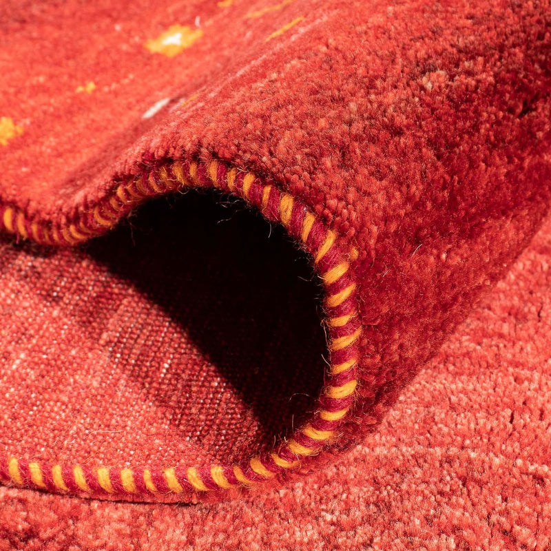 Gabbeh Tapijt - Loribaft Perzisch - 248 x 180 cm - donkerrood