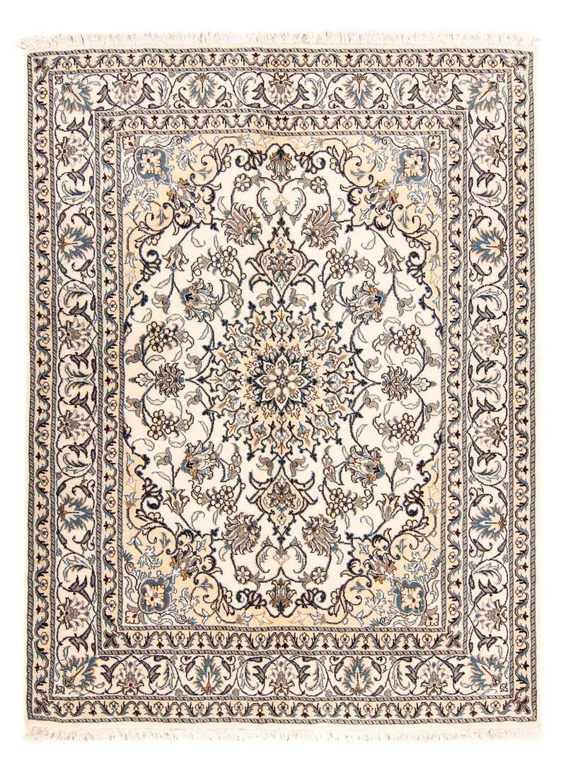 Perzisch tapijt - Nain - 195 x 145 cm - beige