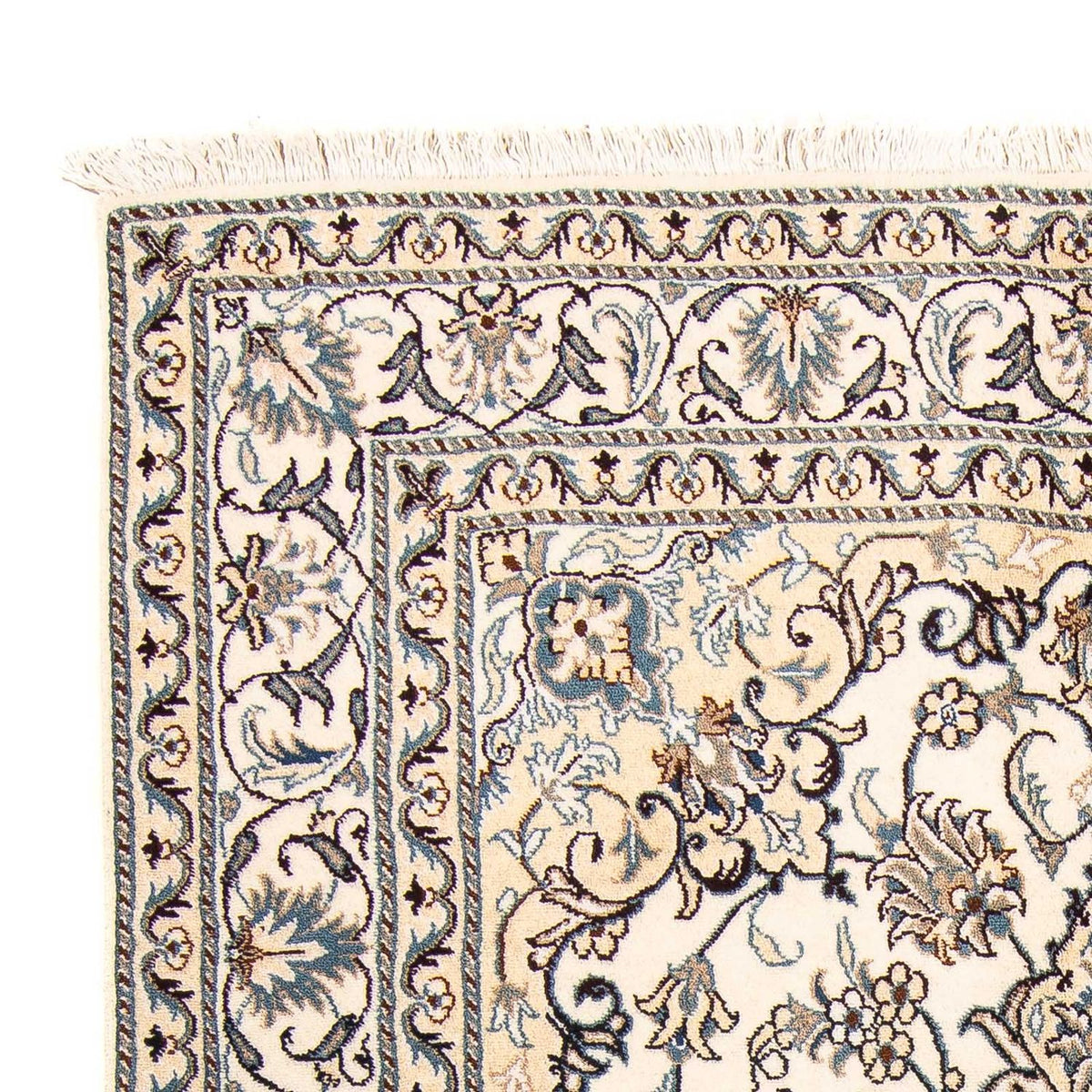 Perzisch tapijt - Nain - 195 x 145 cm - beige