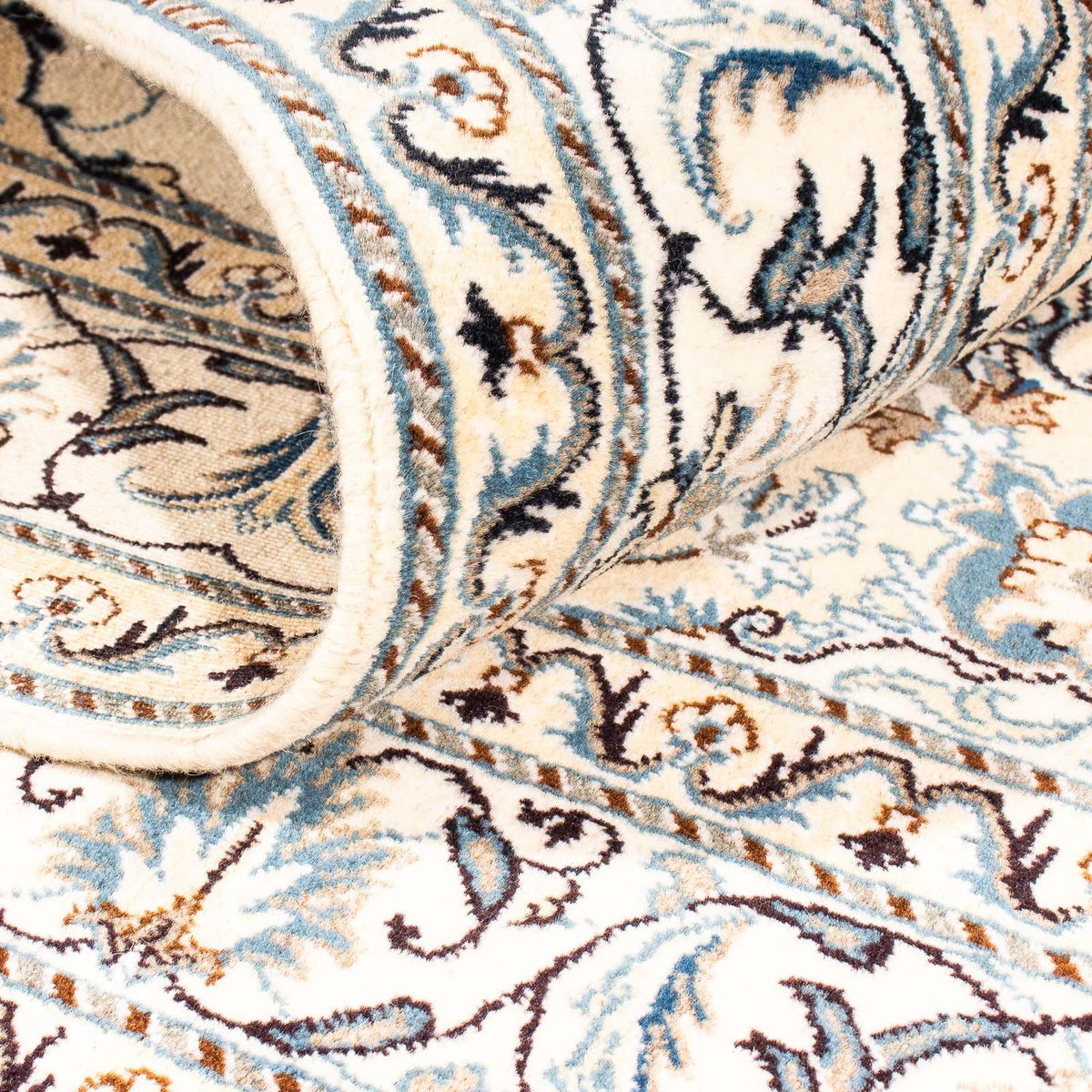 Perzisch tapijt - Nain - 195 x 145 cm - beige