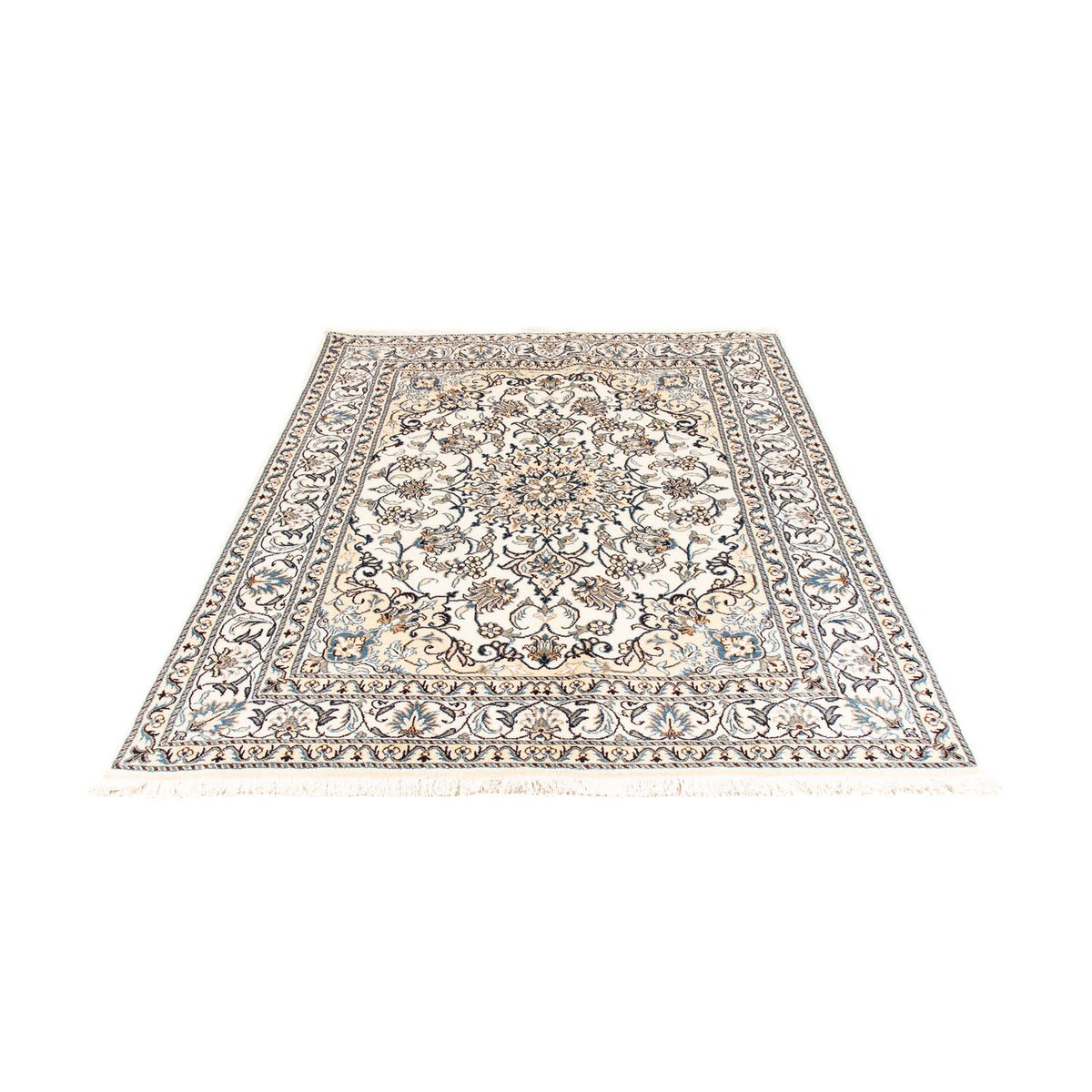 Perzisch tapijt - Nain - 195 x 145 cm - beige