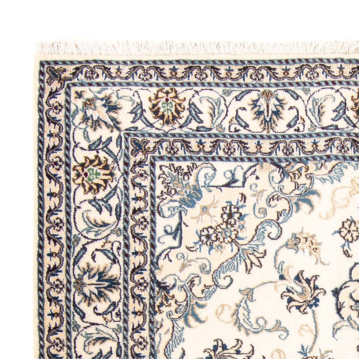 Perzisch tapijt - Nain - 197 x 148 cm - beige