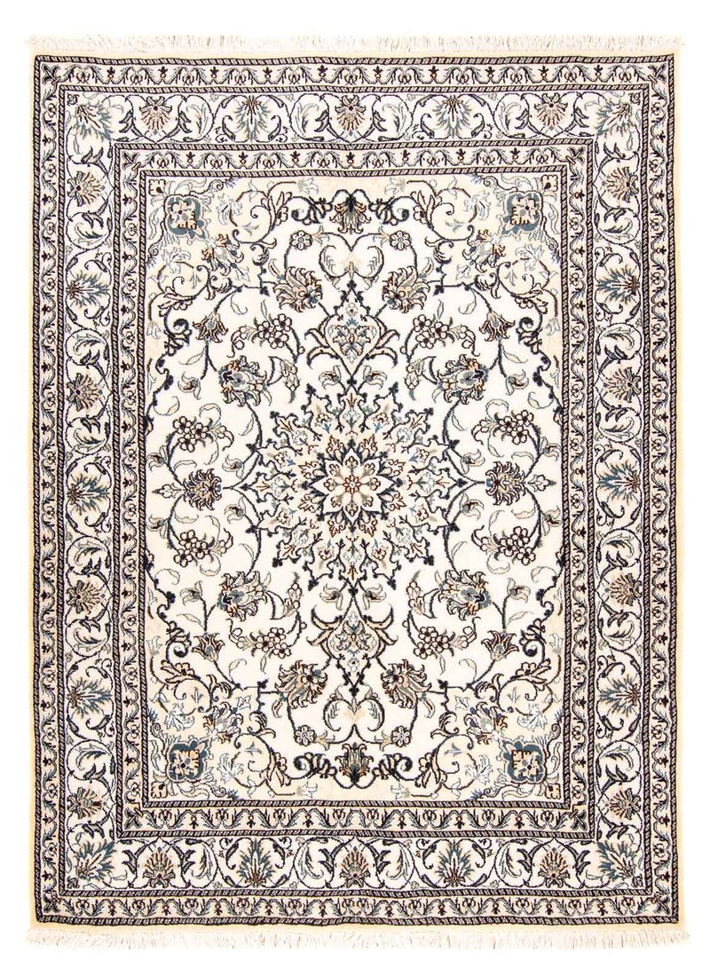 Perzisch tapijt - Nain - 203 x 147 cm - beige