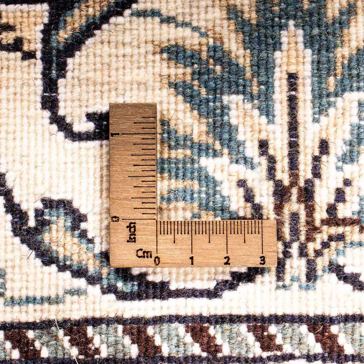 Perzisch tapijt - Nain - 203 x 147 cm - beige