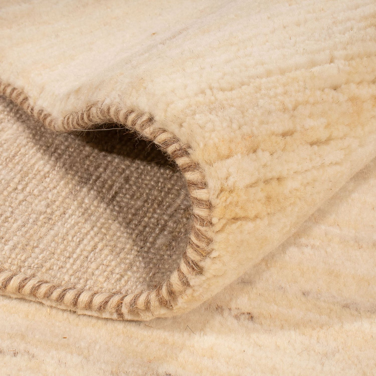 Gabbeh Tapijt - Loribaft Perzisch - 292 x 200 cm - beige