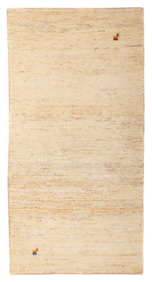 Gabbeh Tapijt - Loribaft Perzisch - 143 x 73 cm - beige