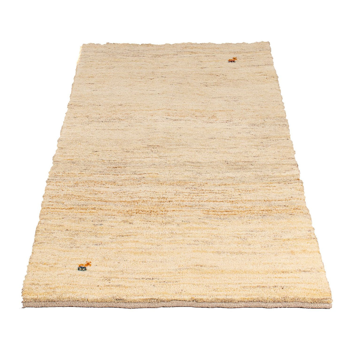 Gabbeh Tapijt - Loribaft Perzisch - 143 x 73 cm - beige