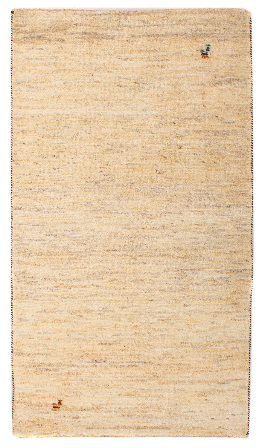 Gabbeh Tapijt - Loribaft Perzisch - 141 x 73 cm - beige