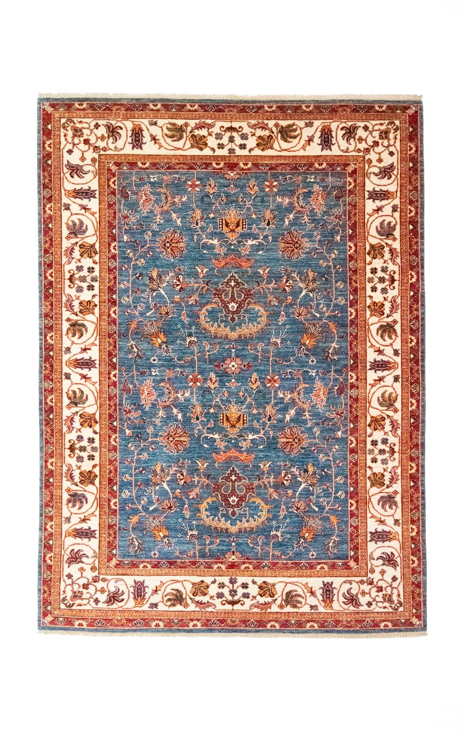 Ziegler tapijt - 241 x 175 cm - blauw