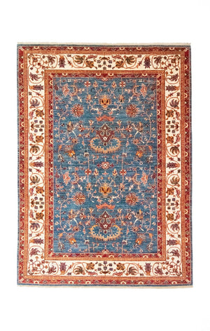 Ziegler tapijt - 241 x 175 cm - blauw