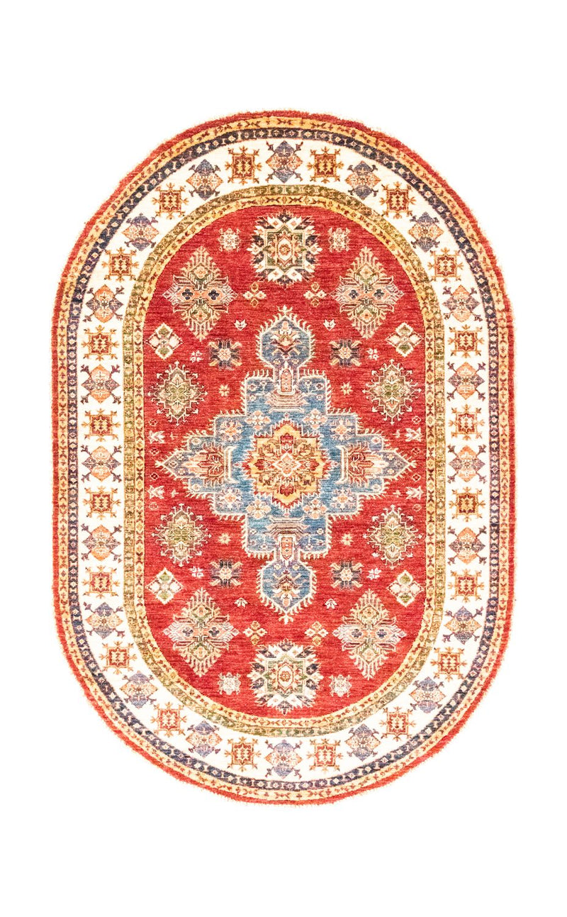 Ziegler tapijt ovaal  - 211 x 141 cm - rood