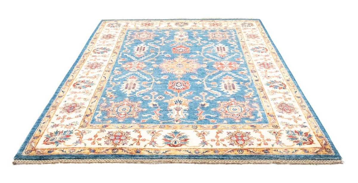 Ziegler tapijt - 199 x 162 cm - blauw