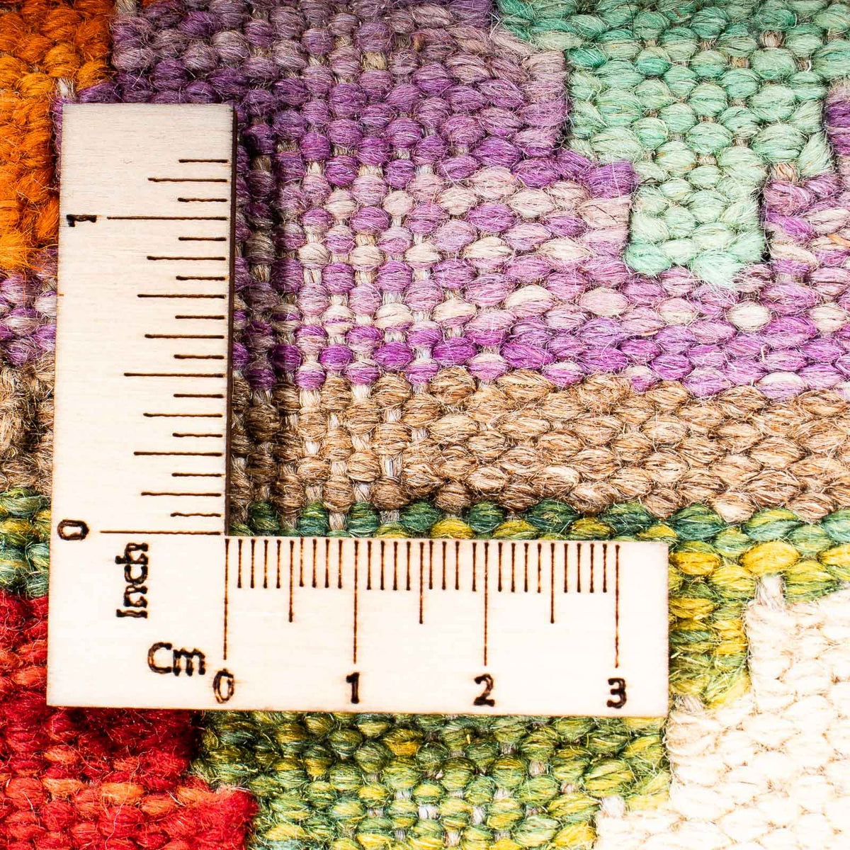 Loper Kelim tapijt - Splash - 300 x 82 cm - veelkleurig