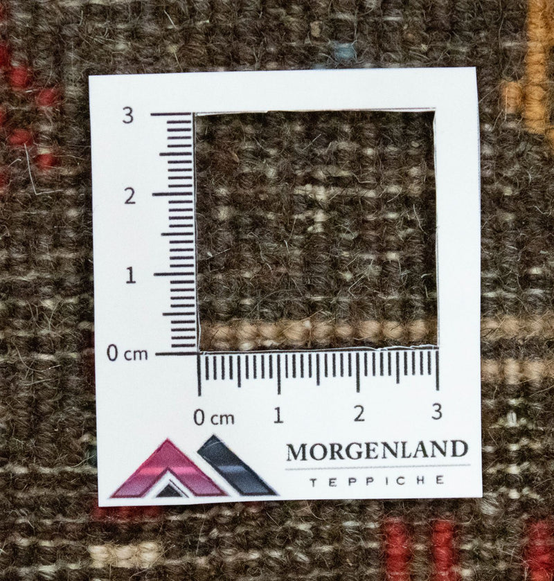 Gabbeh Tapijt - Loribaft Perzisch - 194 x 148 cm - bruin