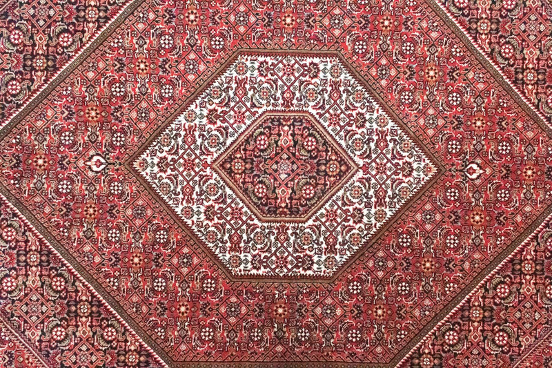 Perzisch tapijt - Bijar - 200 x 140 cm - rood