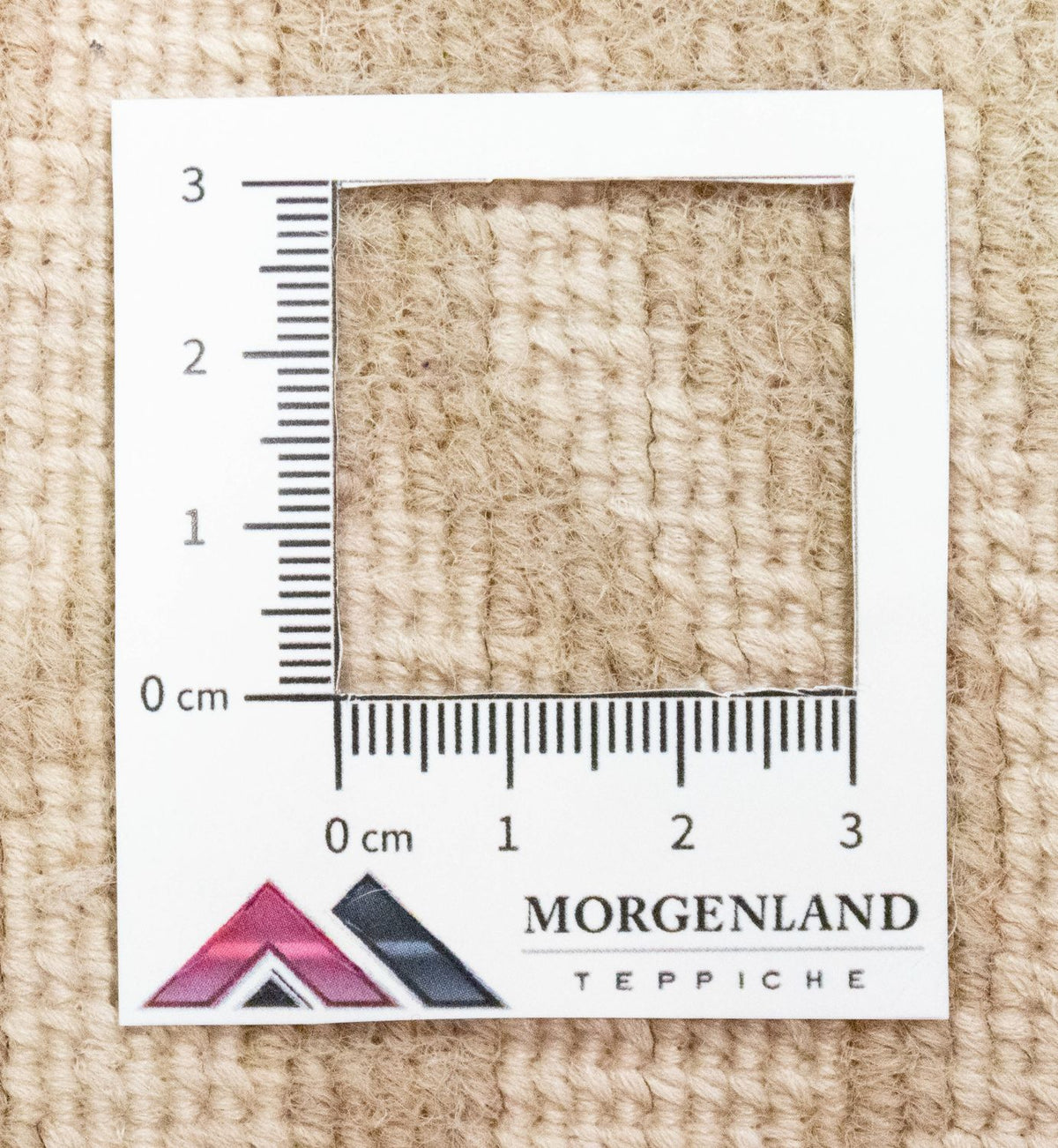 Designer tapijt - 200 x 154 cm - beige