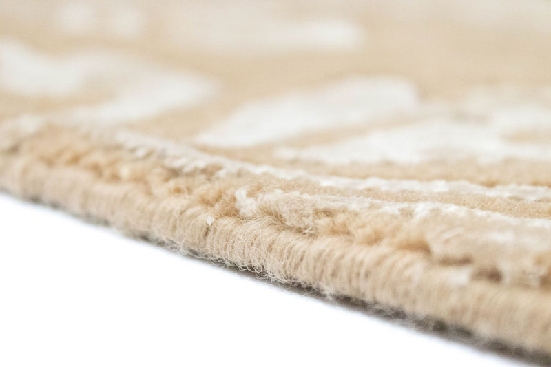 Designer tapijt - 182 x 127 cm - bruin